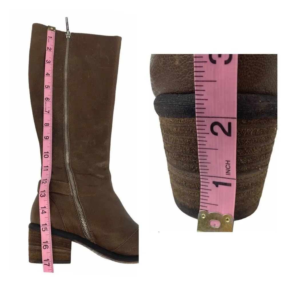 Donald J Pliner Tall pebbled leather 'Dalee' Boot - Picture 15 of 16